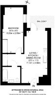 Floorplan area for info only, not for £/sq. ft valuation