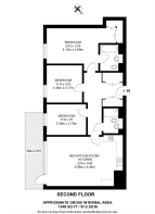 Floorplan area for info only, not for £/sq. ft valuation