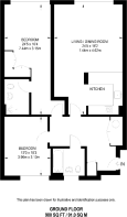 Floorplan area for info only, not for £/sq. ft valuation