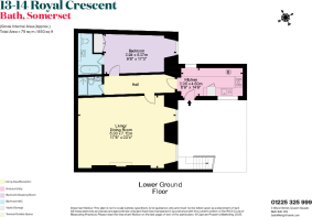 Floorplan, Flat 1, 1
