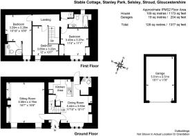 SP3669 Stable Cottage, Stanley Park, Selsley, Glou
