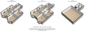 3d Floor plan 4 and 4a Beaconsfield Villas