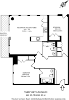 Floorplan area for info only, not for £/sq. ft valuation