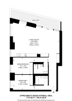 Floorplan area for info only, not for £/sq. ft valuation