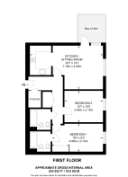 Floorplan area for info only, not for £/sq. ft valuation