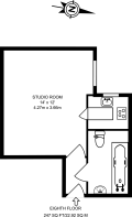 Floorplan area for info only, not for £/sq. ft valuation