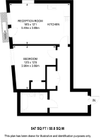 Floorplan area for info only, not for £/sq. ft valuation