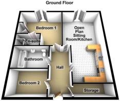 Floor Plan - 3D