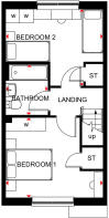 Rowan T50 First Floor Plan