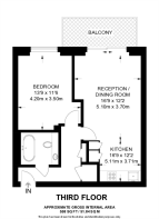 Floorplan area for info only, not for £/sq. ft valuation