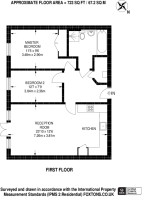 Floorplan area for info only, not for £/sq. ft valuation