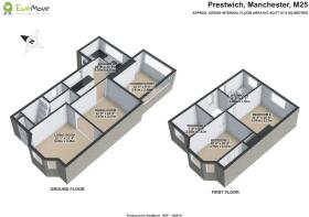 Vernon Drive - 3D Floorplan - EweMove