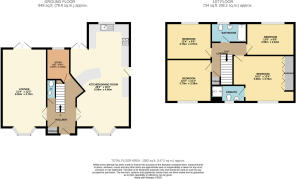 Colour floorplan ...