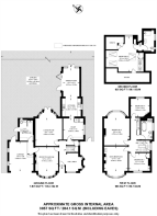 Floorplan area for info only, not for £/sq. ft valuation
