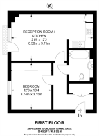 Floorplan area for info only, not for £/sq. ft valuation