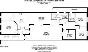 Penthouse Baring Chambers Floorplan