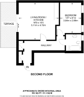 Floorplan area for info only, not for £/sq. ft valuation