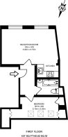 Floorplan area for info only, not for £/sq. ft valuation