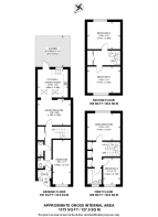 Floorplan area for info only, not for £/sq. ft valuation