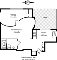 Floorplan area for info only, not for £/sq. ft valuation