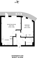 Floorplan area for info only, not for £/sq. ft valuation
