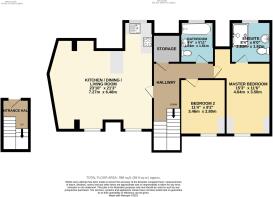 Fllorplan - Sakina House, Hill Street, Withingt...
