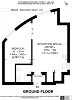 Floorplan area for info only, not for £/sq. ft valuation