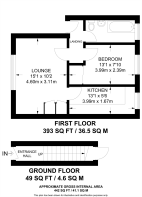 Floorplan area for info only, not for Â£/sq. ft valuation