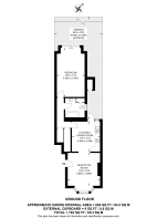 Floorplan area for info only, not for £/sq. ft valuation