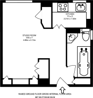 Floorplan area for info only, not for £/sq. ft valuation