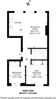 Floorplan area for info only, not for Â£/sq. ft valuation