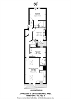 Floorplan area for info only, not for £/sq. ft valuation