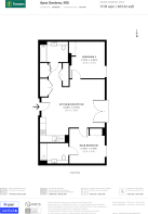 Floorplan area for info only, not for £/sq. ft valuation