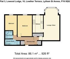 Flat 3, Lowood Lodge, 10, Lowther Terrace, Lytham
