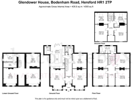 Laid out over four floors