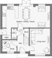 Dandara - Wittering Place  - The Goodwood, Home 54 floorplan