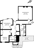 Floorplan area for info only, not for £/sq. ft valuation