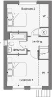 Dandara - The Heathers - Home 054, The Vyne floorplan