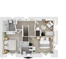 First Floor - 3D