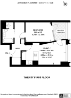 Floorplan area for info only, not for £/sq. ft valuation