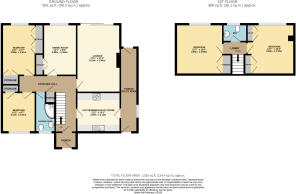 Colour floorplan ...