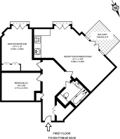 Floorplan area for info only, not for £/sq. ft valuation