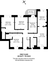 Floorplan area for info only, not for Â£/sq. ft valuation