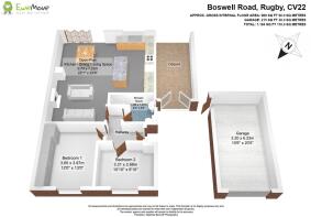Boswell Road_3D floorplan
