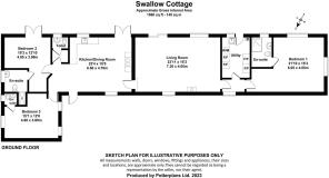 Swallow Cottage Floorplan