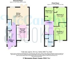 17 Moorgreen Road, Cowes, PO31 7LJ - all floors.JP