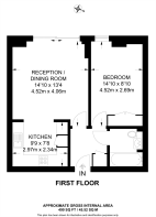 Floorplan area for info only, not for £/sq. ft valuation
