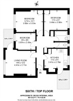 Floorplan area for info only, not for £/sq. ft valuation