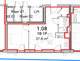 Floor plan 108