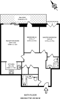 Floorplan area for info only, not for £/sq. ft valuation